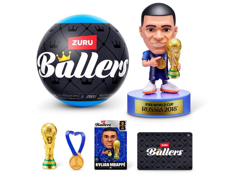 Mini Figura Surpresa Copa do Mundo FIFA 2026 - Zuru Ballers com